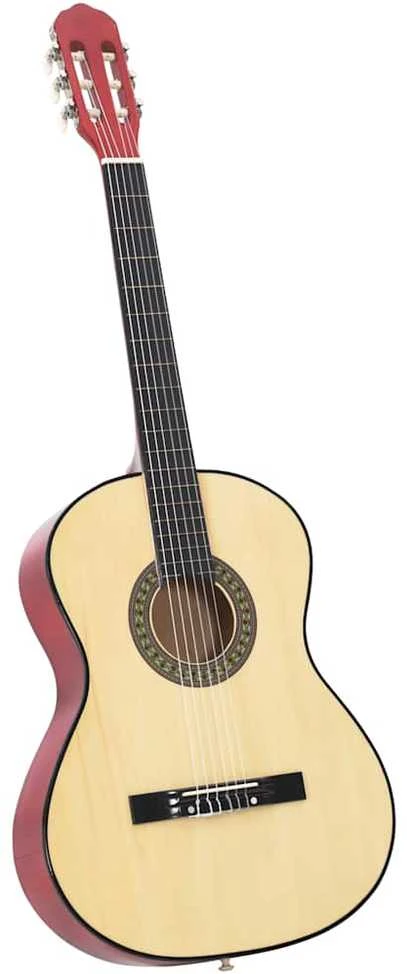 Klasikinės gitaros rinkinys pradedantiesiems, 12 dalių, 4/4 39"