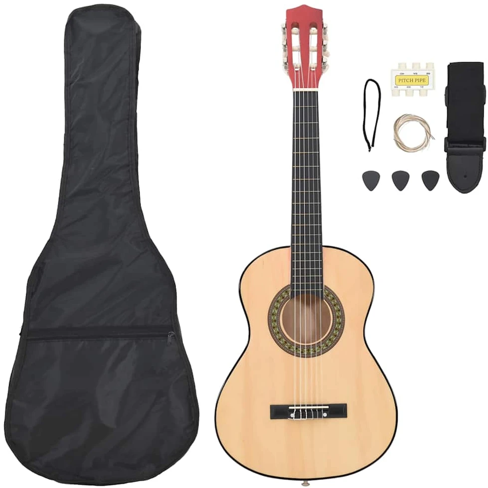 Klasikinės gitaros rinkinys vaikams, 8 dalių, 1/2 34"