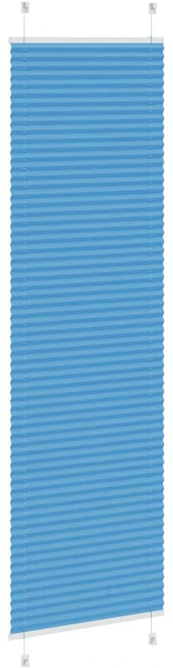 Klostuotos žaliuzės, mėlynos, 60x200 cm, audinys, plotis 59,4 cm, poliesteris