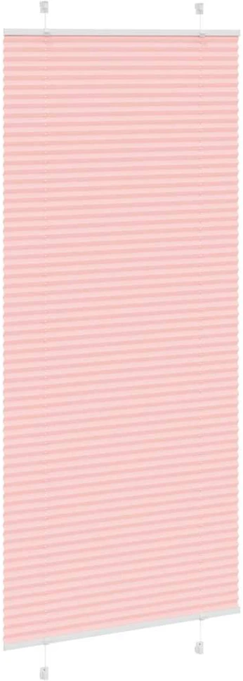 Klostuotos žaliuzės, rožinės, 100x200 cm, audinys, plotis 99,4 cm, poliesteris
