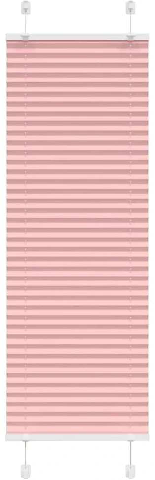 Klostuotos žaliuzės, rožinės, 40x100 cm, audinys, plotis 39,4 cm, poliesteris