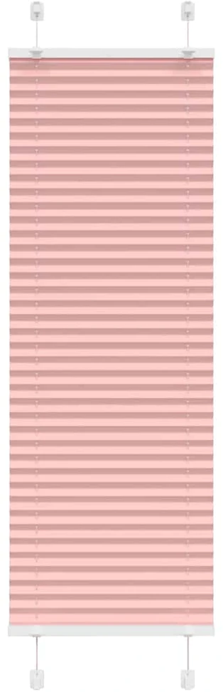 Klostuotos žaliuzės, rožinės, 50x100 cm, audinys, plotis 49,4 cm, poliesteris