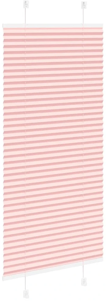 Klostuotos žaliuzės, rožinės, 55x150 cm, audinys, plotis 54,4 cm, poliesteris