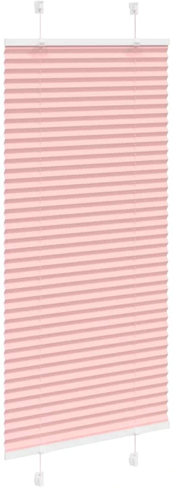 Klostuotos žaliuzės, rožinės, 55x150 cm, audinys, plotis 54,4 cm, poliesteris