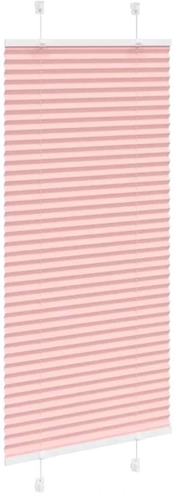 Klostuotos žaliuzės, rožinės, 60x150 cm, audinys, plotis 59,4 cm, poliesteris
