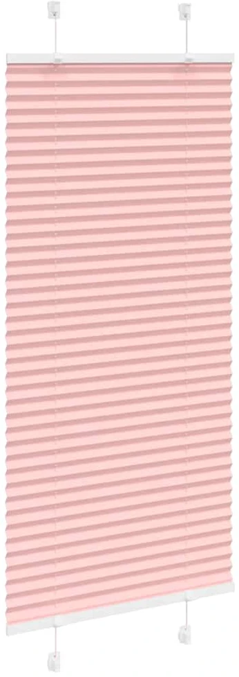 Klostuotos žaliuzės, rožinės, 60x150 cm, audinys, plotis 59,4 cm, poliesteris