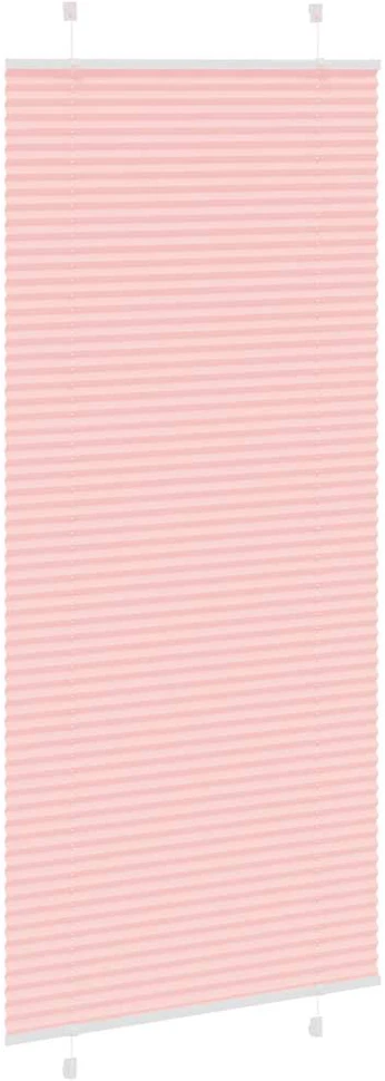 Klostuotos žaliuzės, rožinės, 85x200 cm, audinys, plotis 84,4 cm, poliesteris