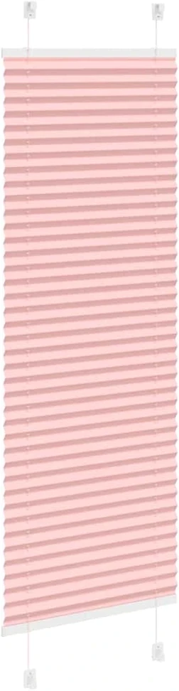 Klostuotos žaliuzės, rožinės spalvos, 40x150 cm, audinys, plotis 39,4 cm, poliesteris