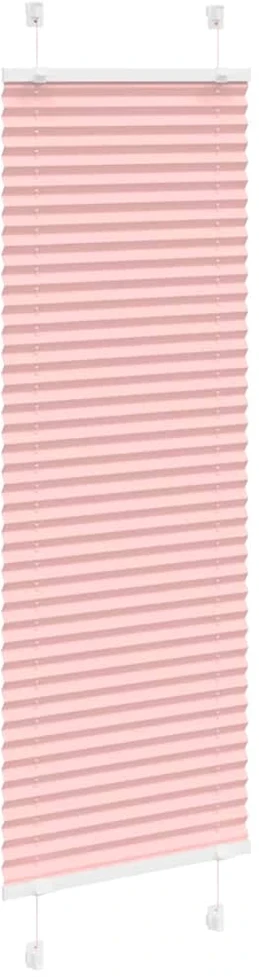 Klostuotos žaliuzės, rožinės spalvos, 40x150 cm, audinys, plotis 39,4 cm, poliesteris