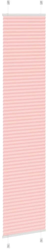 Klostuotos žaliuzės, rožinės spalvos, 40x200 cm, audinys, plotis 39,4 cm, poliesteris