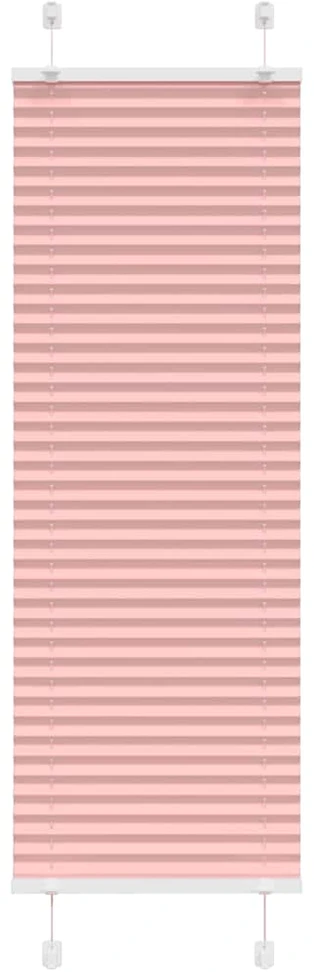 Klostuotos žaliuzės, rožinės spalvos, 45x150 cm, audinys, plotis 44,4 cm, poliesteris