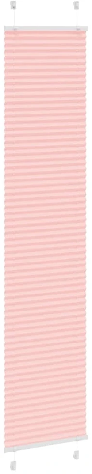 Klostuotos žaliuzės, rožinės spalvos, 45x200 cm, audinys, plotis 44,4 cm, poliesteris