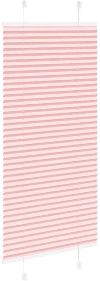 Klostuotos žaliuzės, rožinės spalvos, 65x100 cm, audinys, plotis 64,4 cm, poliesteris