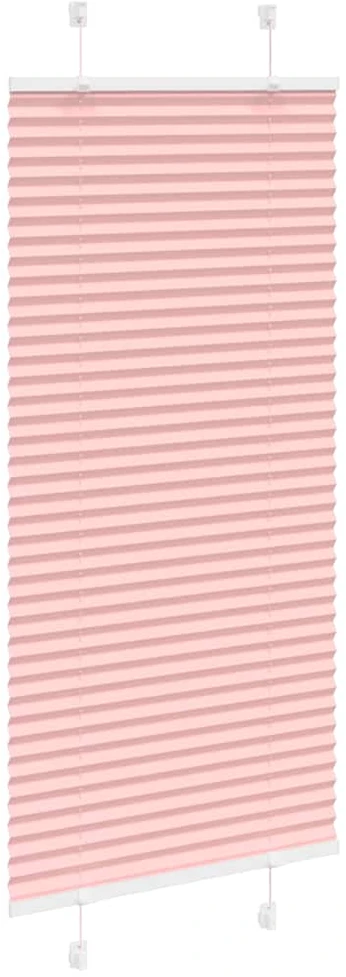Klostuotos žaliuzės, rožinės spalvos, 65x150 cm, audinys, plotis 64,4 cm, poliesteris