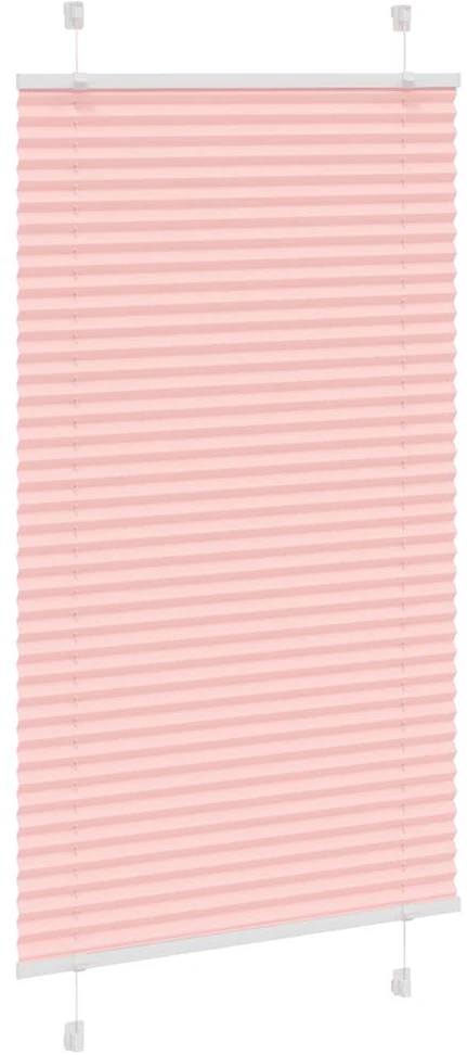 Klostuotos žaliuzės, rožinės spalvos, 75x150 cm, audinys, plotis 74,4 cm, poliesteris