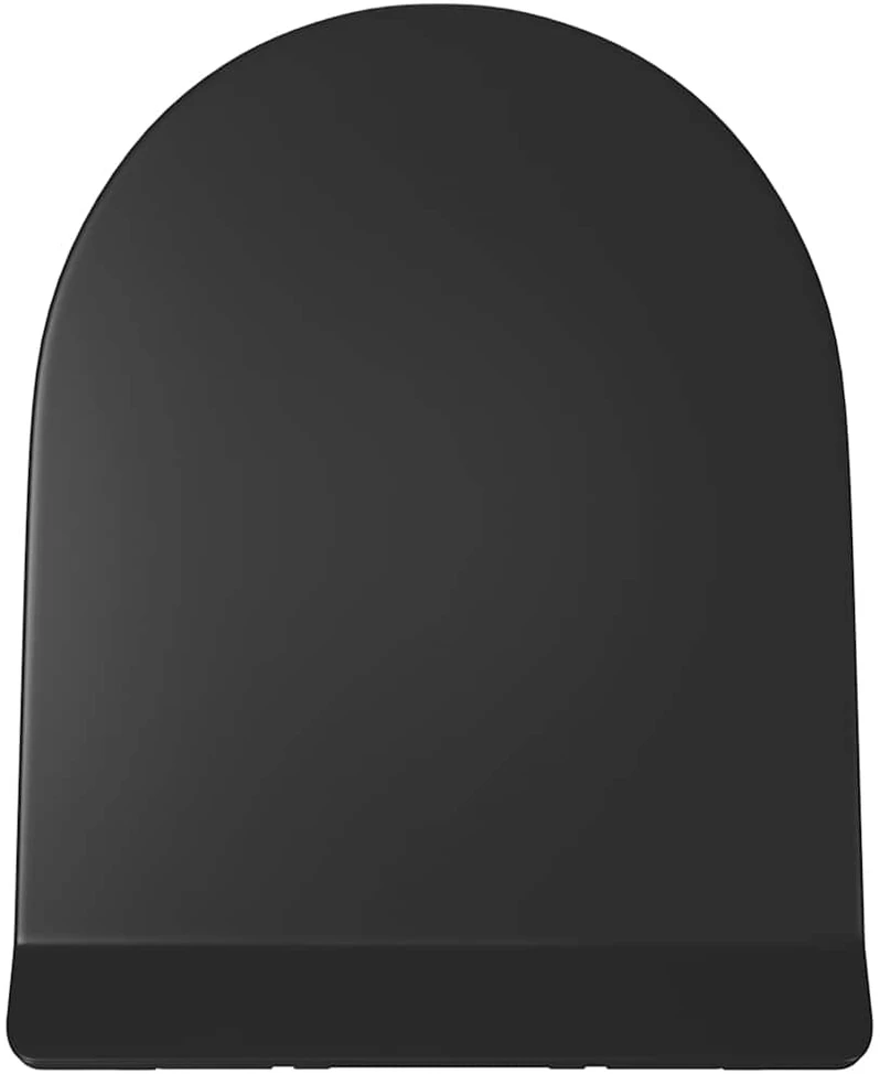 Klozeto sėdynė su Soft-close mechanizmu, juoda
