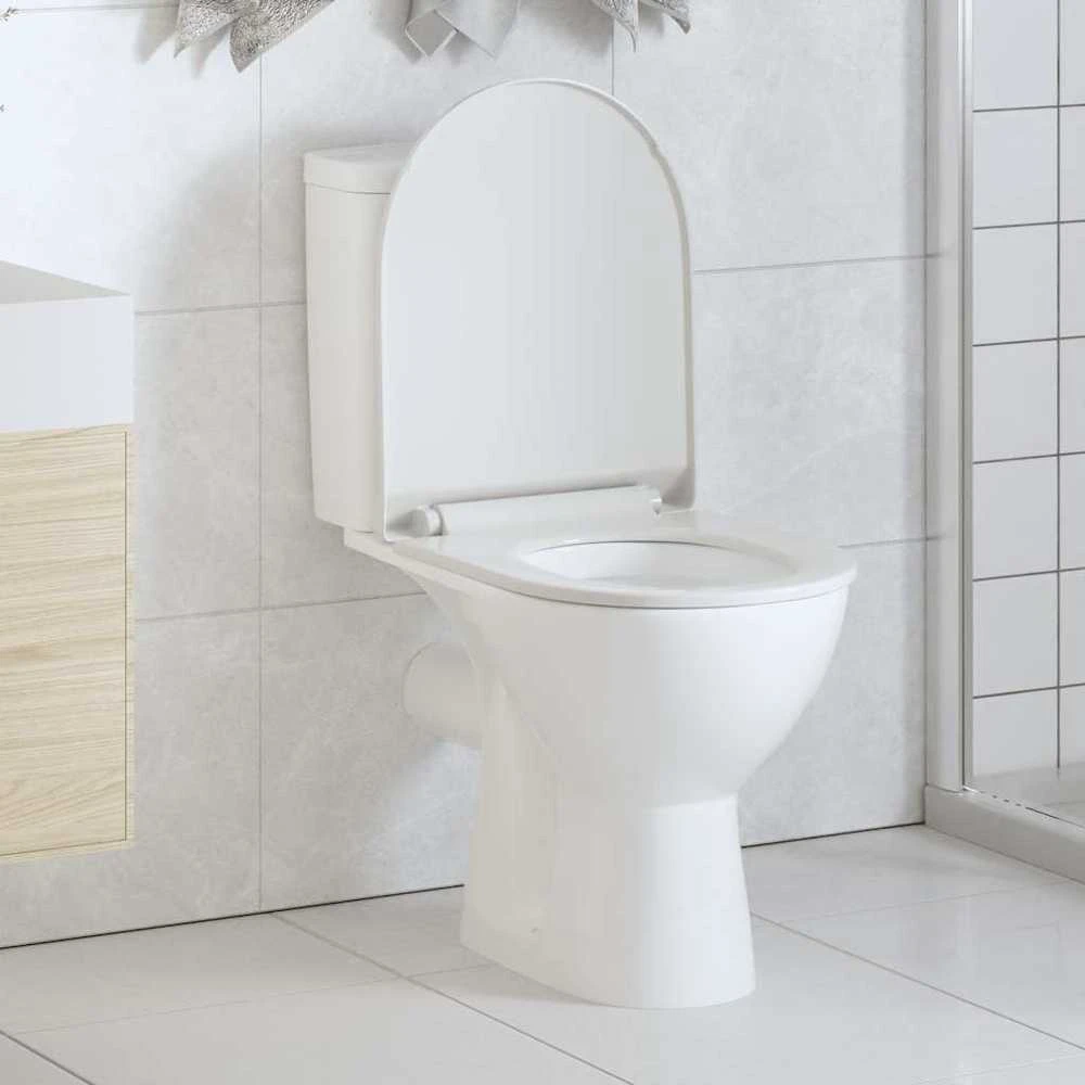 Klozeto sėdynė su Soft-close mechanizmu, balta