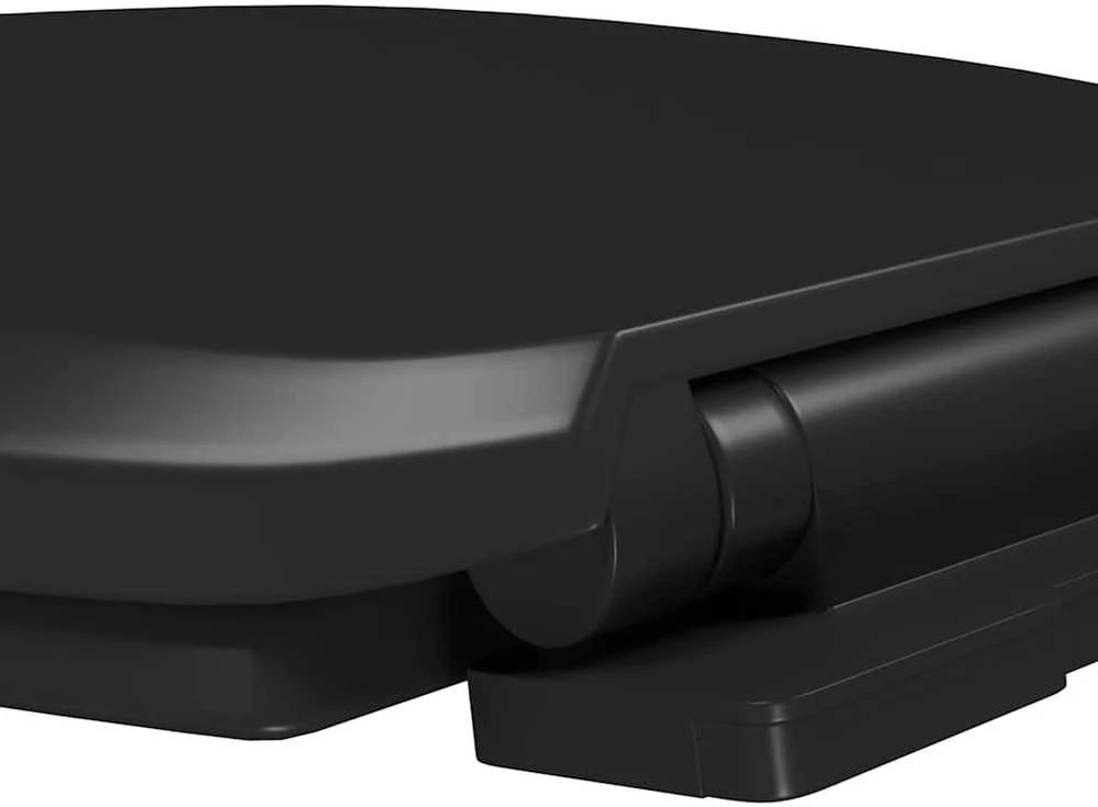 Klozeto sėdynė su Soft-close mechanizmu, juoda