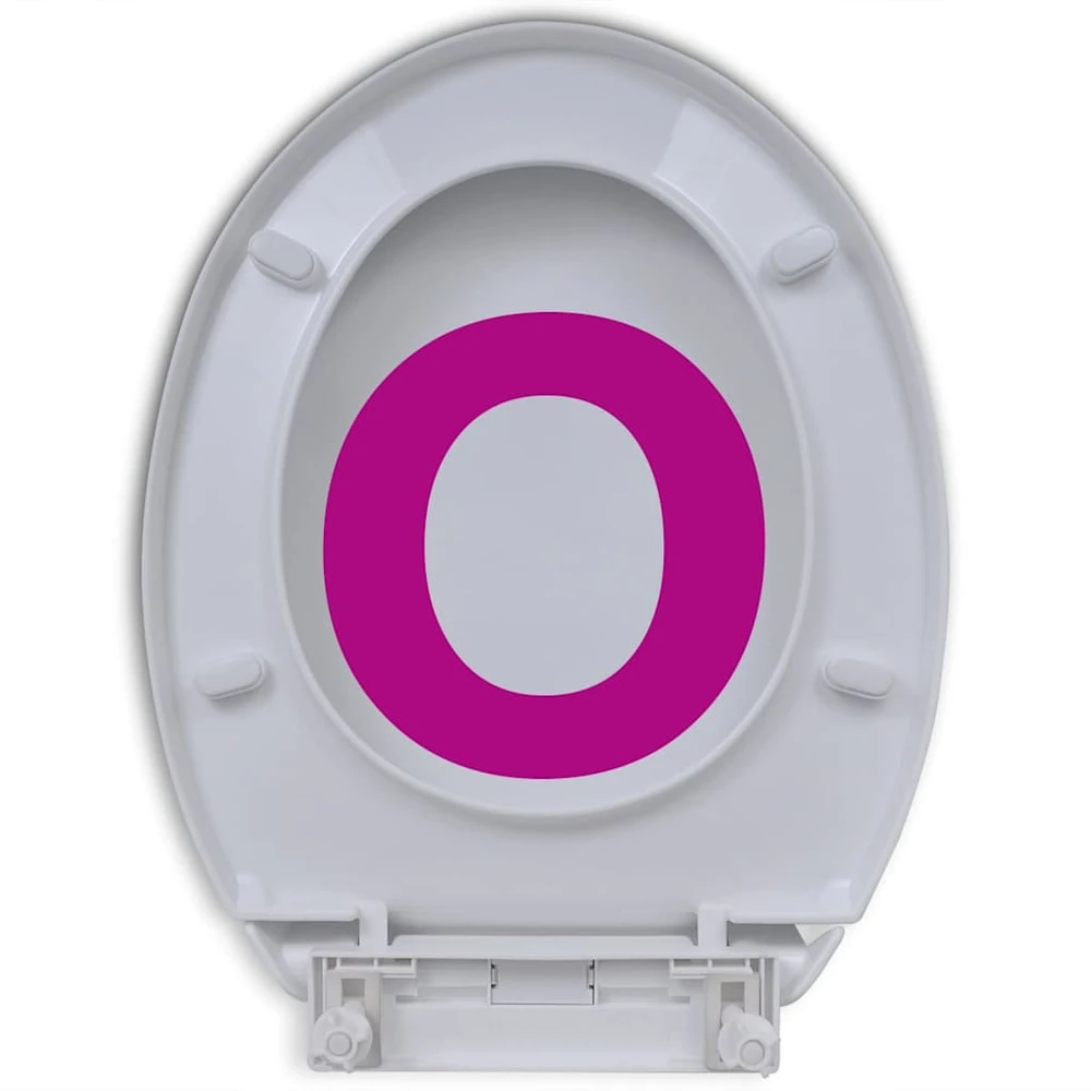 Klozeto sėdynės, 2vnt., baltos, plastikas
