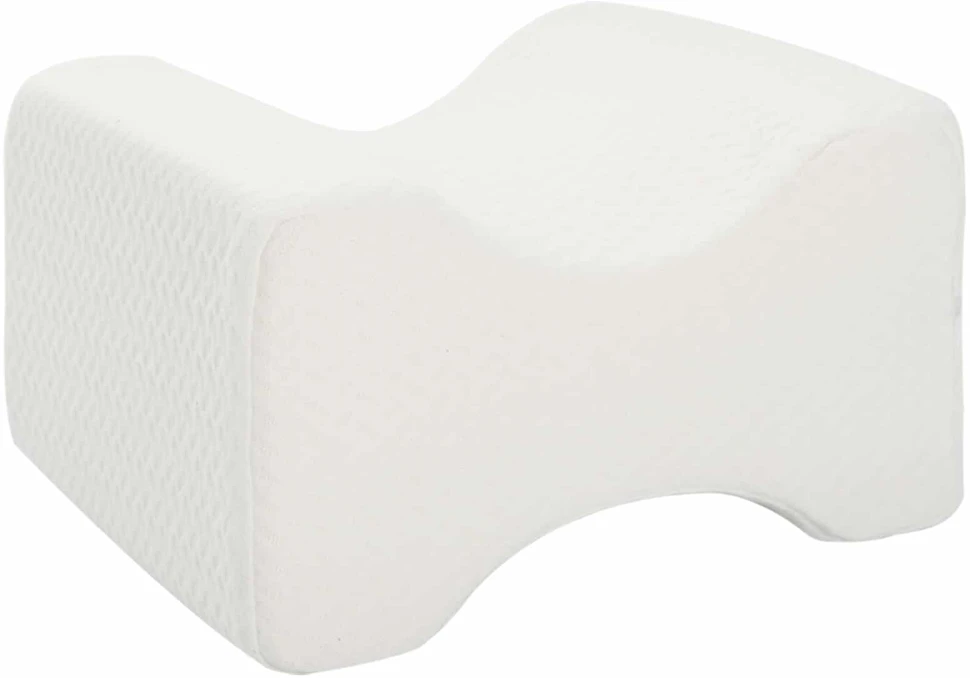 Knee Pillow Baltas Atminties putplastis ir poliesteris