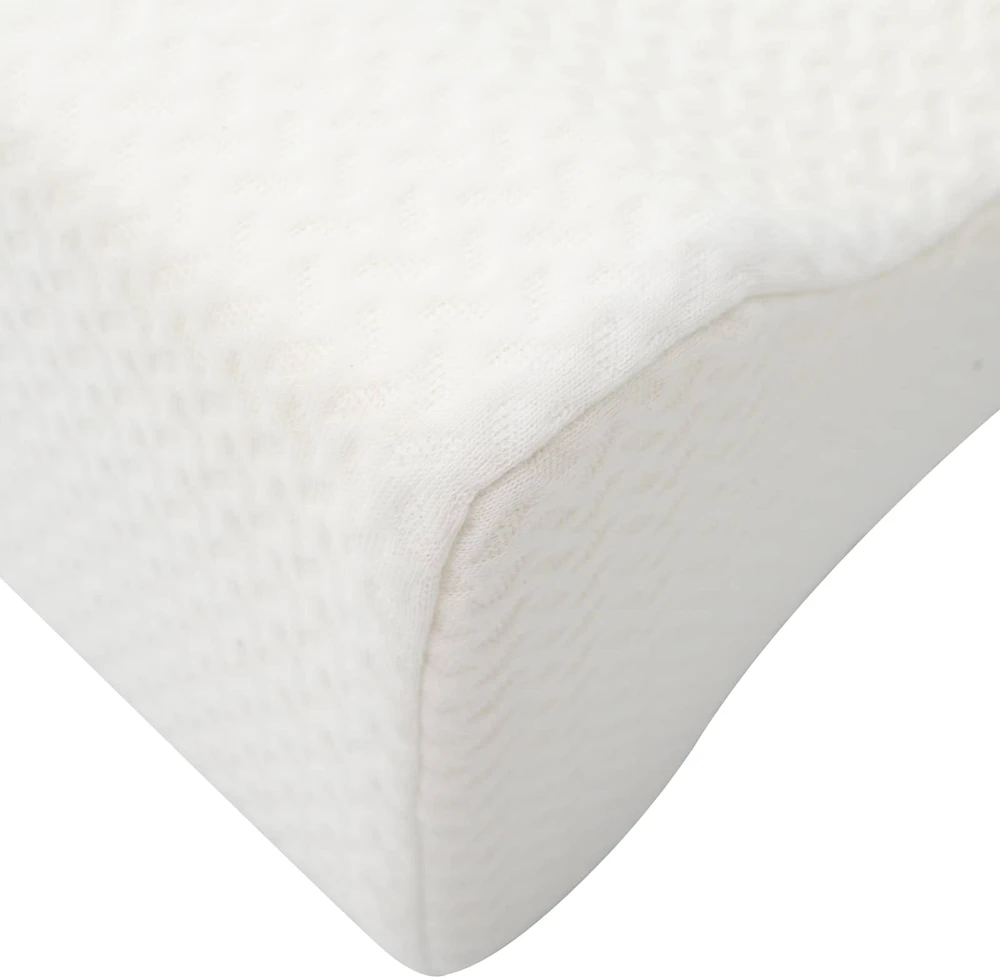 Knee Pillow Baltas Atminties putplastis ir poliesteris