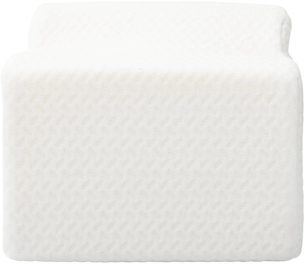 Knee Pillow Baltas Atminties putplastis ir poliesteris