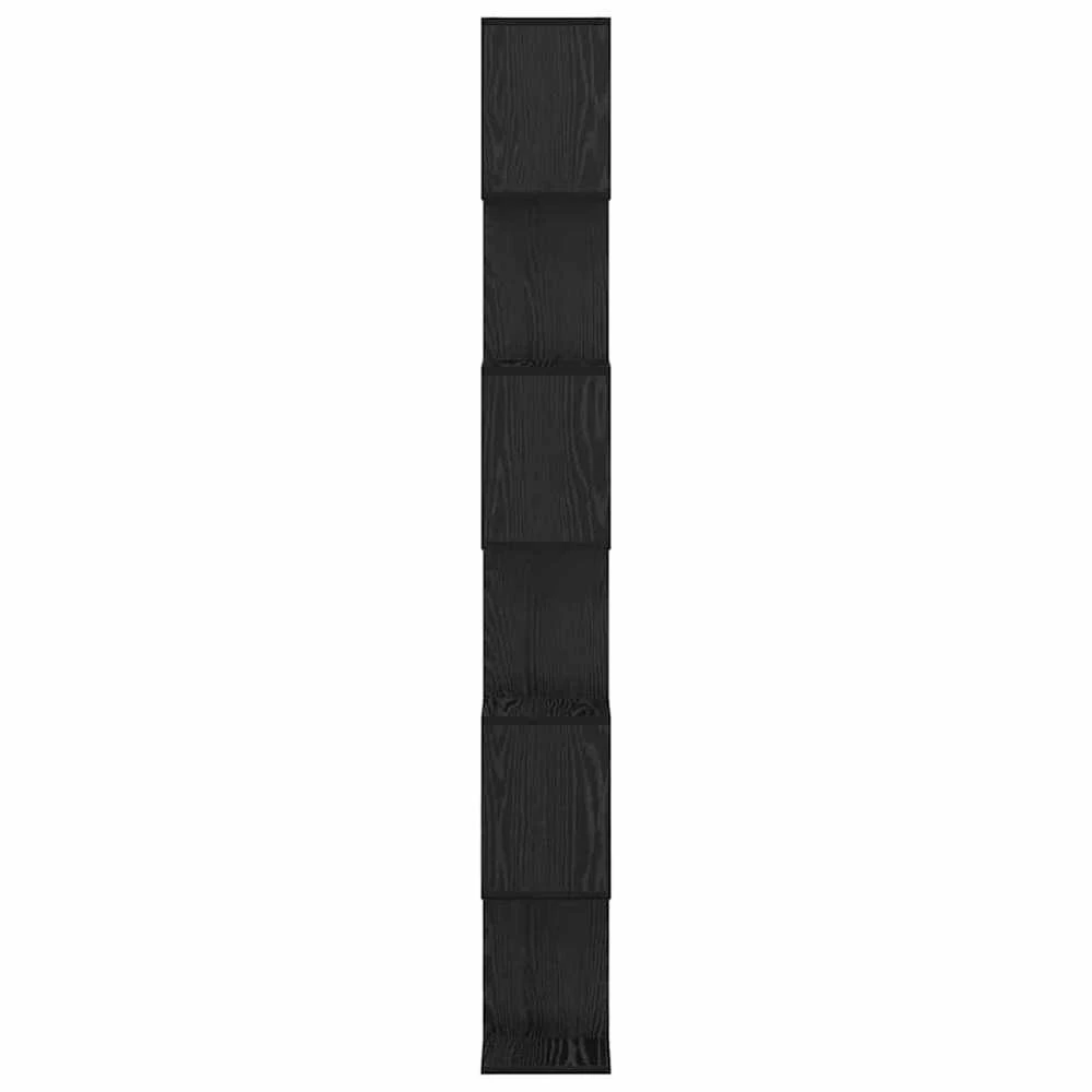 Knygų spinta 6 aukštų 70 x 24 x 193,5 cm Apdirbta mediena