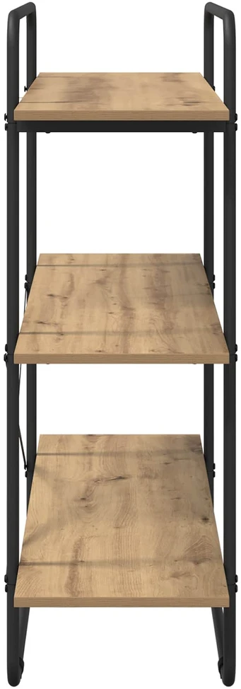 Knygų lentyna 3 aukštų 100 x 35 x 105 cm PB Artisano ąžuolo