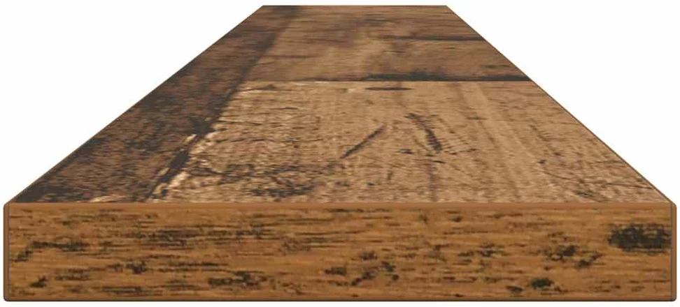 Knygų lentyna 3 aukštų 4 vnt. 100 x 10 x 1,5 cm Ruda