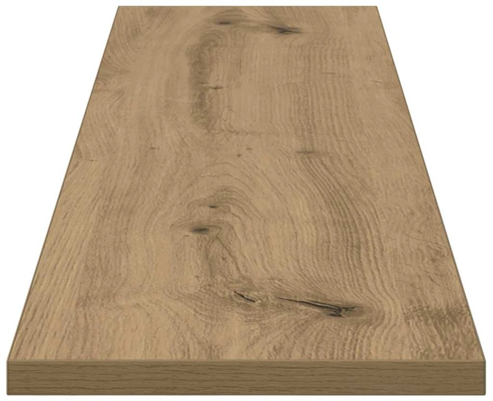 Knygų lentyna 3 aukštų 4 vnt. 100 x 20 x 1,5 cm Ruda