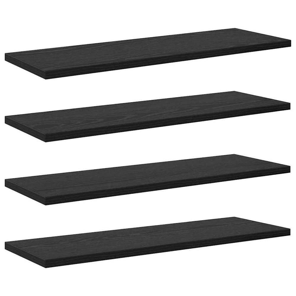 Knygų lentyna 3 aukštų 4 vnt. 60 x 20 x 1,5 cm Apdirbta mediena