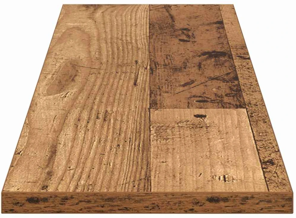 Knygų lentyna 3 aukštų 4 vnt. 80 x 20 x 1,5 cm Apdirbta mediena