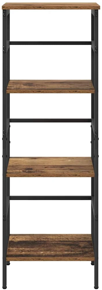 Knygų lentyna 3 lygių 40 x 29,5 x 115 cm Apdirbta mediena