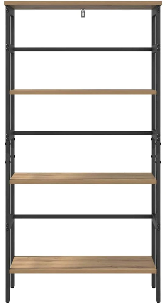 Knygų lentyna 3 lygių 60 x 29,5 x 115 cm Apdirbta mediena