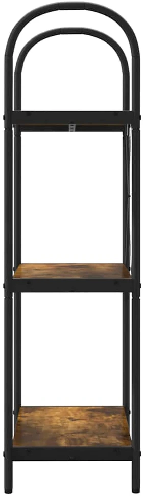 Knygų lentyna 3 lygių 60 x 30 x 109 cm Apdirbta mediena