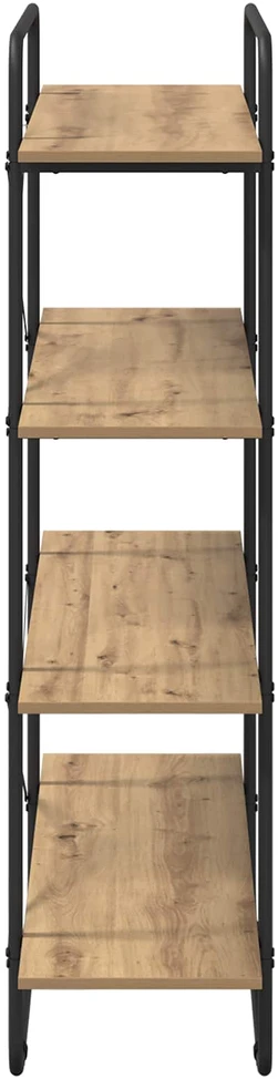 Knygų lentyna 4 aukštų 100 x 35 x 140 cm PB Artisano ąžuolo