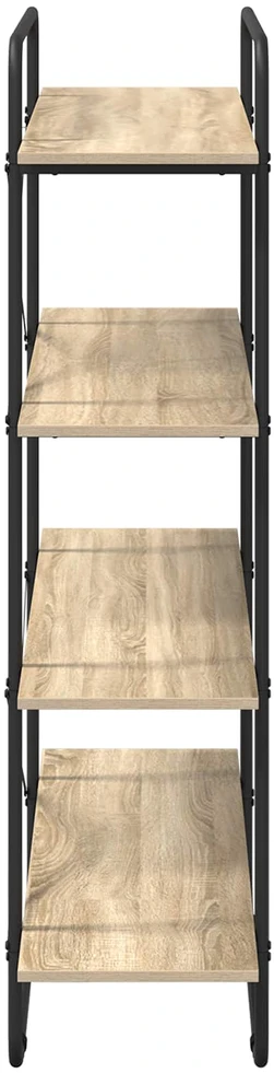 Knygų lentyna 4 aukštų 100 x 35 x 140 cm PB Sonoma ąžuolas