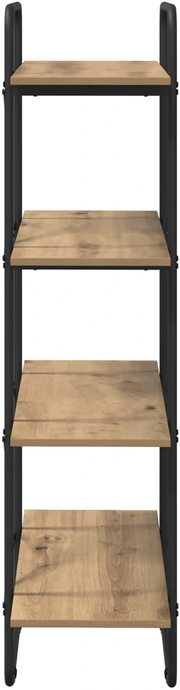Knygų lentyna 4 aukštų 80 x 35 x 140 cm PB Artisano ąžuolo