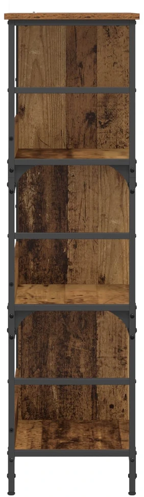 Knygų lentyna 4 lygių 78,5 x 33 x 117,5 cm metalinis PB