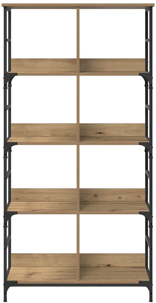 Knygų lentyna 4 lygių 78,5 x 33 x 153 cm metalinis PB