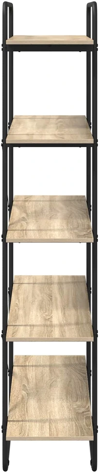 Knygų lentyna 5 aukštų 100 x 35 x 175,5 cm PB Sonoma ąžuolas
