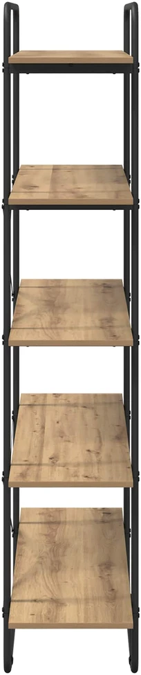 Knygų lentyna 5 aukštų 100 x 35 x 175,5 cm PB Artisano ąžuolo
