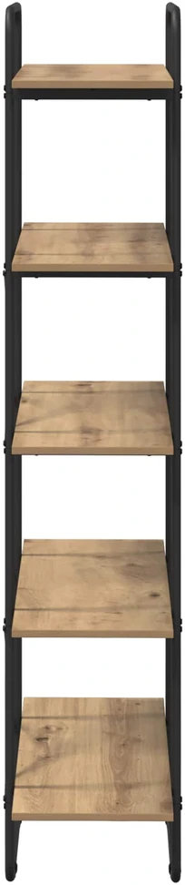 Knygų lentyna 5 aukštų 60 x 35 x 175,5 cm PB Artisano ąžuolo