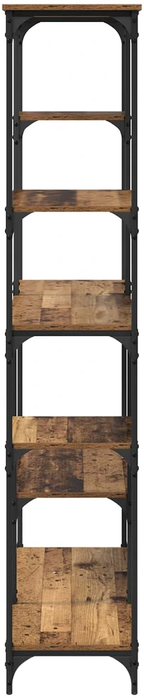 Knygų lentyna 5 aukštų 99 x 35,5 x 176 cm Apdirbta mediena