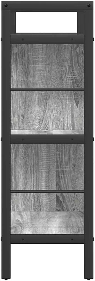 Knygų lentyna 5 lygių 75 x 30 x 91 cm Apdirbta mediena