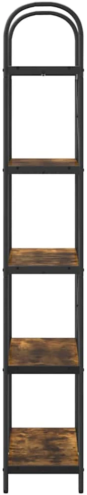 Knygų lentyna 5 lygių 80 x 30 x 183 cm Apdirbta mediena