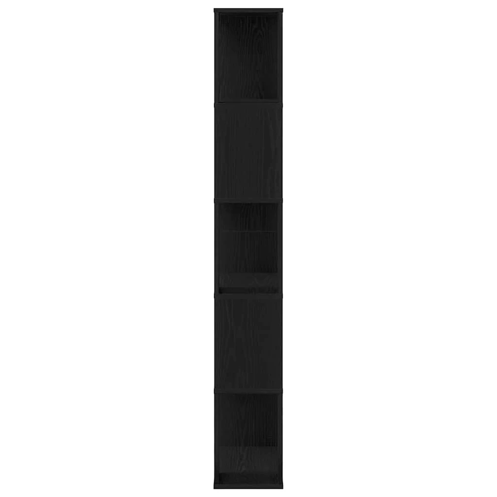 Knygų lentyna 5.0 aukštų 45 x 23,5 x 162,5 cm Juodas ąžuolas