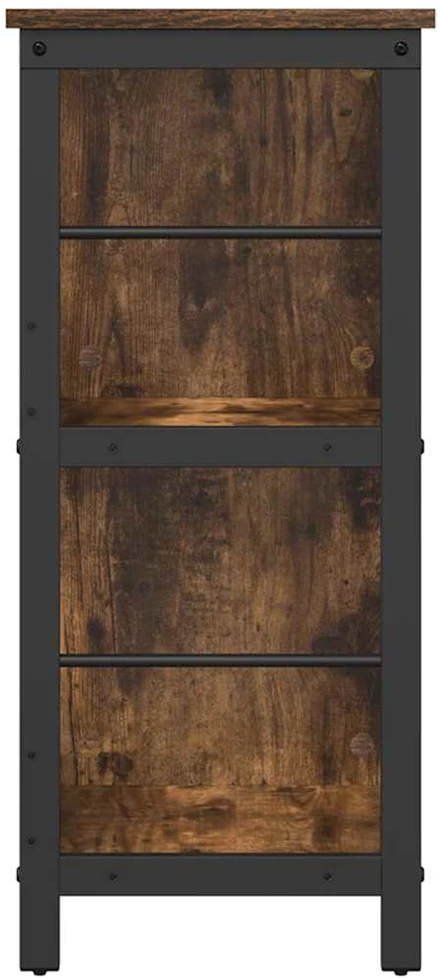 Knygų lentyna 6 lygių 102 x 32 x 72,5 cm Apdirbta mediena