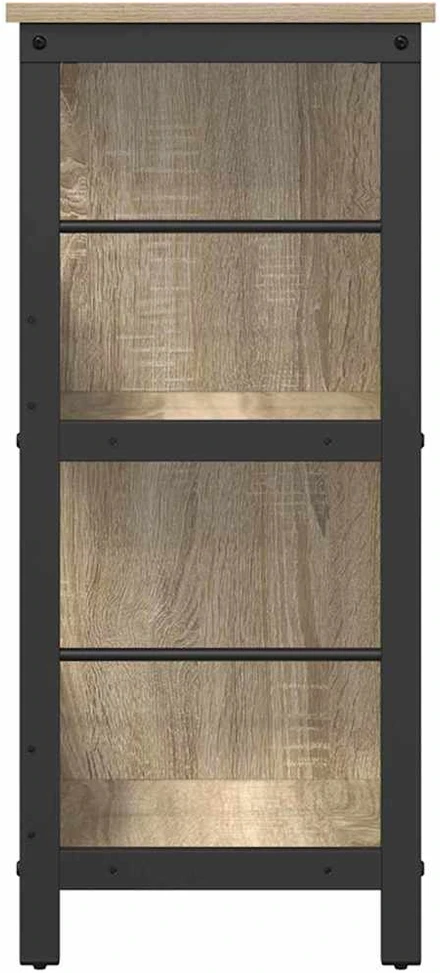 Knygų lentyna 6 lygių 102 x 32 x 72,5 cm Apdirbta mediena