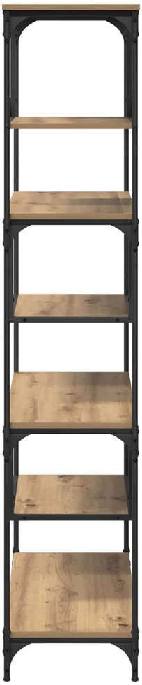Knygų lentyna 6 lygių 81 x 36 x 176 cm Apdirbta mediena